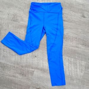 Lululemon blue capris size 2 NWOT